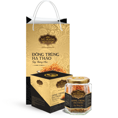 ĐÔNG TRÙNG HẠ THẢO NỮ HOÀNG SẤY THĂNG HOA (Loại Thượng Hạng) - Hộp 15gram